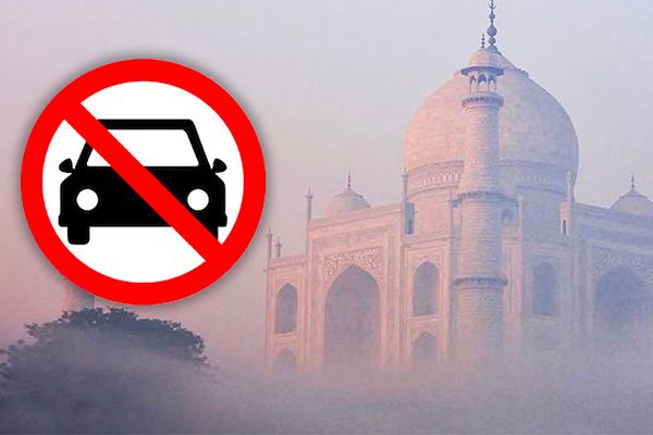 Air Purifier Installed at Taj Mahal