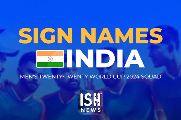 Sign Names of the Indian Players for T20 World Cup