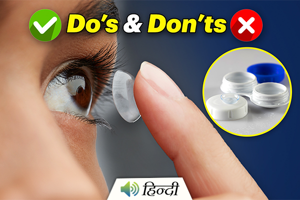 The Do’s & Don’ts of Wearing Contact Lenses