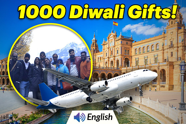 Chennai Company Gives 1,000 Staff Gifts Full Paid Trip to Spain