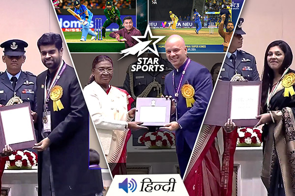 Star Sports and 2 Deaf Individuals Honoured with National Awards