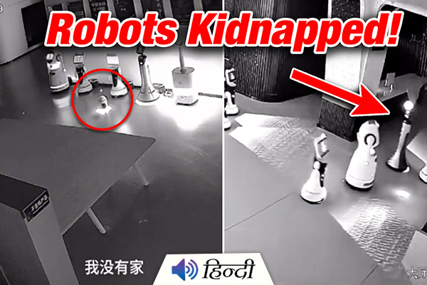 China: Small Robot Kidnaps 12 Big Robots of Other Brand, Video Goes Viral