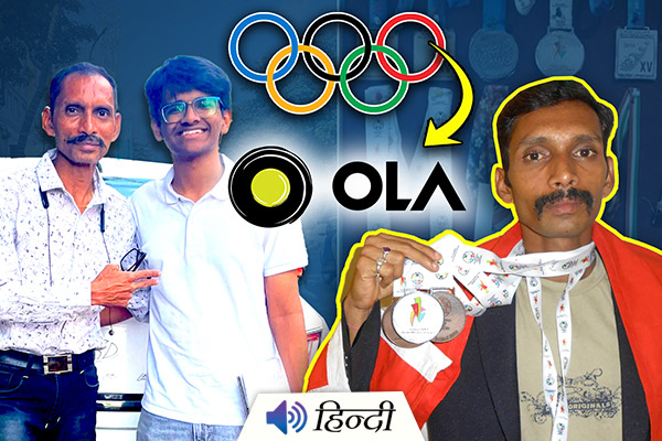 Man Posts Pic With Ola Driver, Finds He's An Olympic Athlete