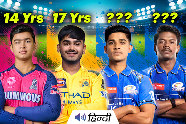 Young Stars of IPL 2025: Vaibhav, Vignesh, Ayush and More