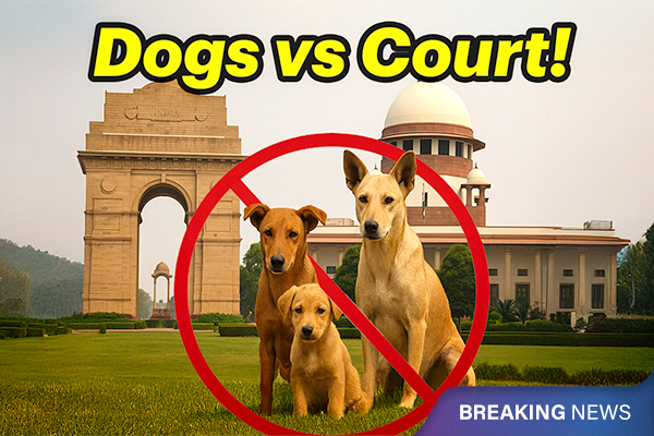 Supreme Court Orders Removal of Stray Dogs in Delhi