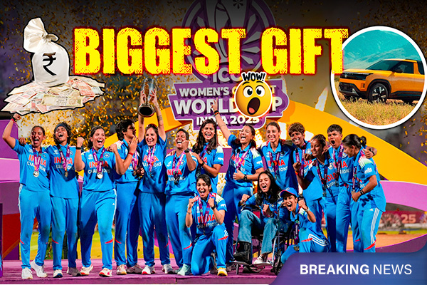 World Cup-Winning Women Cricketers Showered With Gifts