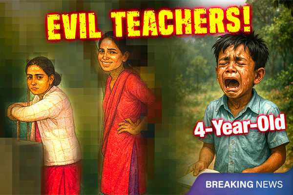 Shocking Incident at Chhattisgarh School Involving a 4-Year-Old Boy