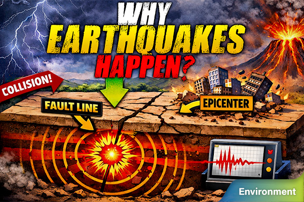 Why And How Do Earthquakes Occur?