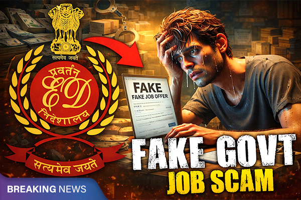 ED Raids Across India Expose Massive Fake Government Job Scam