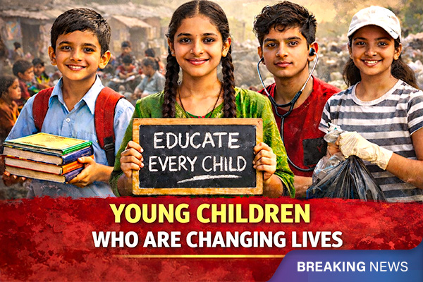 At an Age When Most Children Play, These Young Indians Are Changing Lives