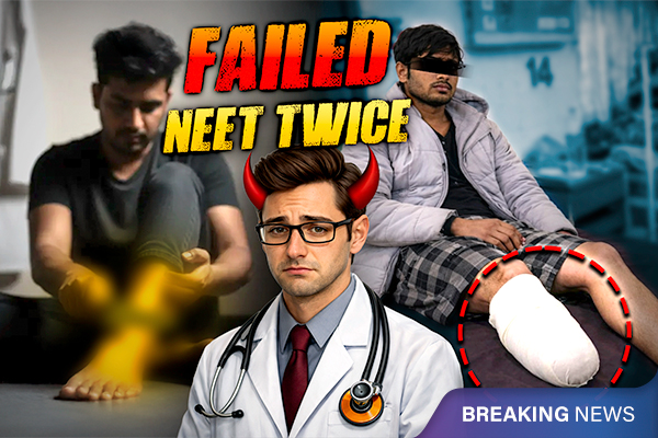 UP Man Cuts Off Own Foot to Apply for Disability Quota After Failing NEET Twice