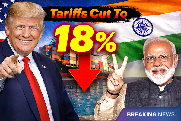 Trump Announces India Trade Deal, Cuts Tariffs To 18%