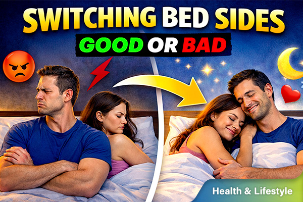 Switching Bed Sides Can Improve Your Sleep and Your Relationship