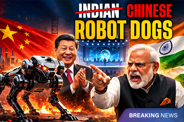 ‘These Robot Dogs Are Chinese, Not Indian': University Thrown Out Of AI Summit