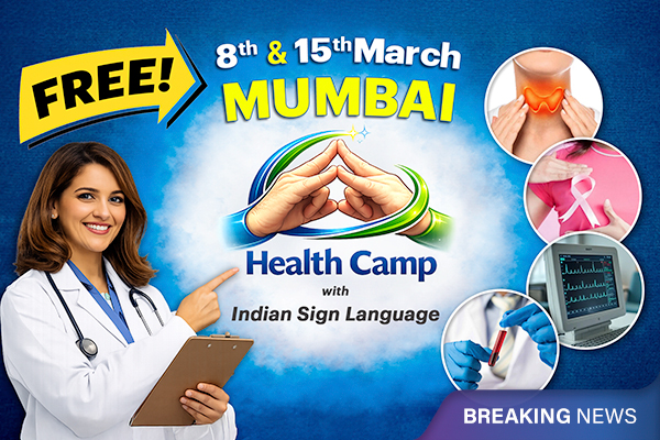 FREE Health Check-Up Camp for Deaf Community in Mumbai