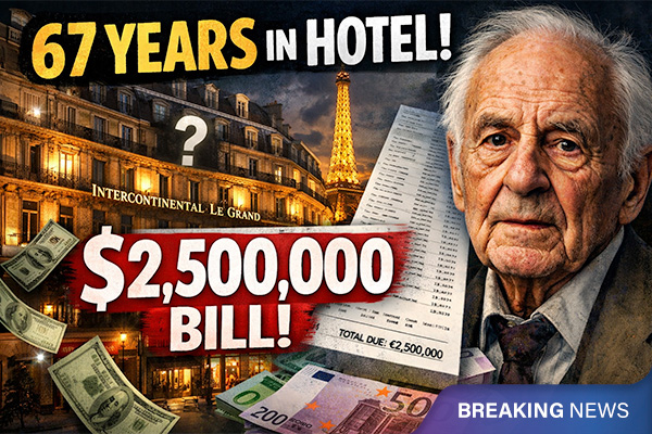 A Guest That Never Checked Out: $2.5 Million Bill for 67 Years in Paris