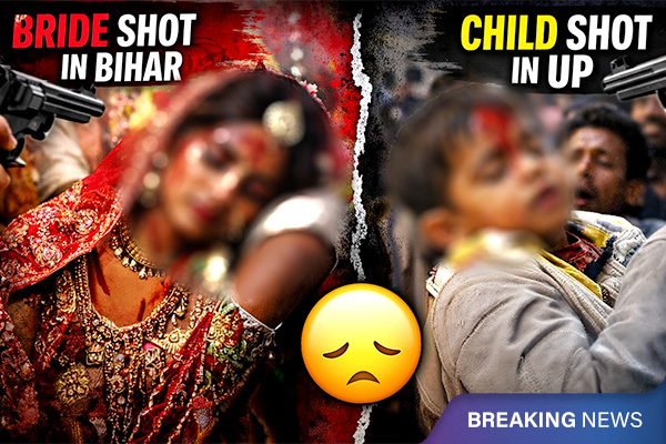 Back-to-Back Wedding Tragedies: Bride Shot in Bihar, Child Shot in UP