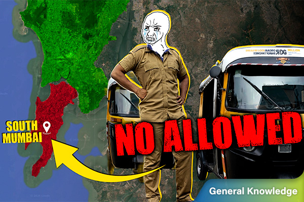 Why Are There NO Auto-rickshaws in South Mumbai?
