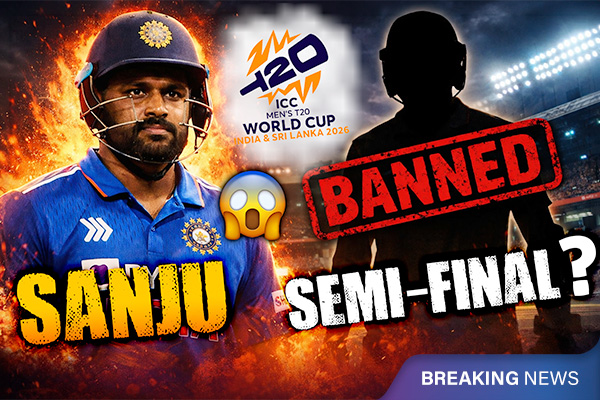 Sanju Samson to be Banned from T20 World Cup 2026 Semi-Finals?