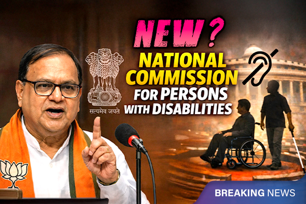 BJP MP Calls for National Commission for Persons with Disabilities in Rajya Sabha