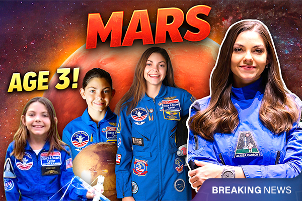 Alyssa Carson: The Woman Who Has Been Preparing for Mars Since She Was 3