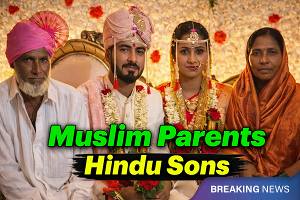 Muslim Couple Adopts Hindu Sons: Marries Son as Hindu Rituals After 20 Years