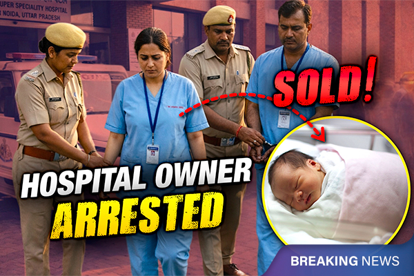 5-Day-Old Baby Put Up for Sale: Greater Noida Hospital Owner Arrested