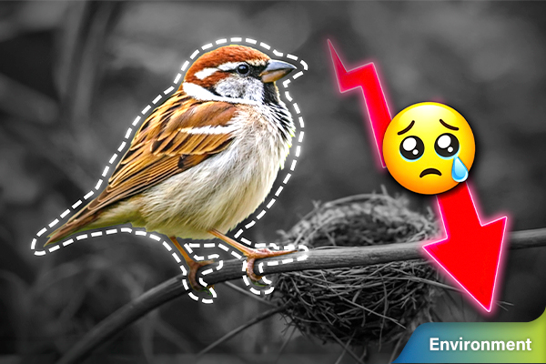 Why are Cute Little Sparrows Nowhere to be Seen?