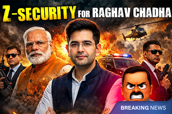 BJP-led Centre Gives Z+ Security To AAP Leader Raghav Chadha
