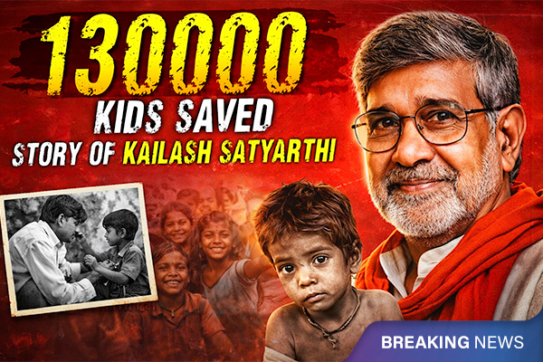 The Man Who Saved 130,000 Children: The Story of Kailash Satyarthi