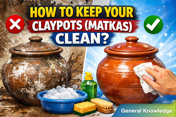 How To Keep Your Claypots (Matkas) Clean?