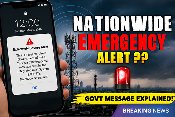 Government Sends Emergency Test Alert