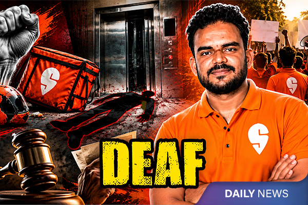 Lift Malfunction Kills Deaf Swiggy Employee; Justice Efforts Continue
