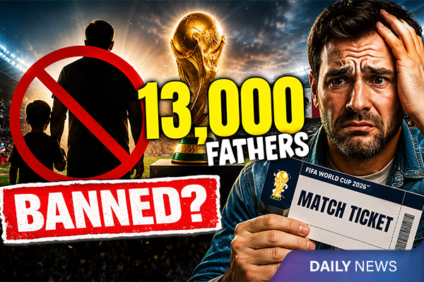 13,000 Fathers Banned From FIFA World Cup 2026? Real Or Fake?