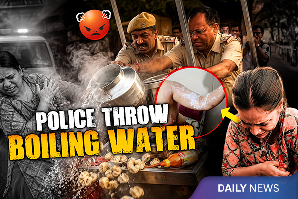 'I Told Them the Water Was Boiling': Jaipur Momo Seller Badly Burnt by Police