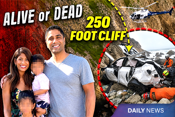 Indian-Origin Doctor Drove Family Off a 250-Foot Cliff, What Happened Next?