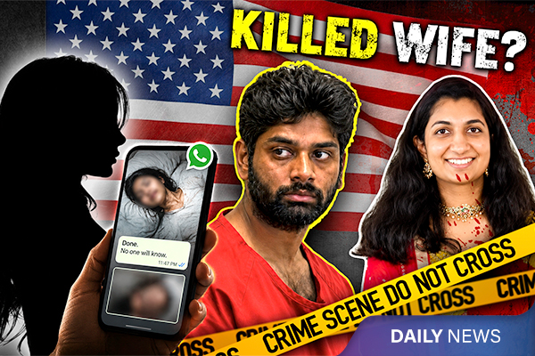 Indian Man Kills Wife in US: Sends Photos to Girlfriend in India