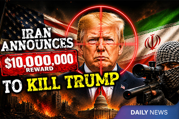 Iran Announces $10 Million Reward to Kill Trump