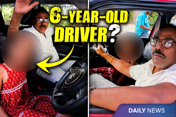 6-Year-Old Drives Car, Police Officer Suspended